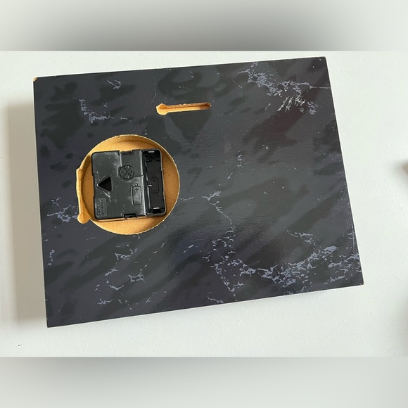 Vintage Minnesota Twins Kirby Puckett commemorative faux marble clock w/card - Picture 5 of 6